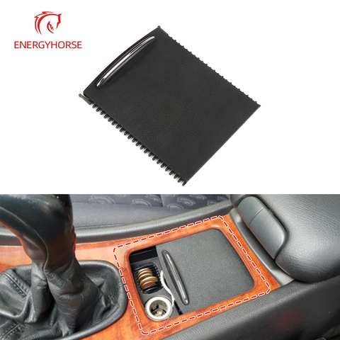 New Car Inner Centre Console Slide Roller Blind Cover For Mercedes For Benz C-Class W203 2000-2007 Car Water Cup Holder ► Photo 1/6