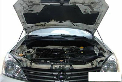 Car Styling Front Hood Bonnet Modify Gas Struts Lift Support Shock Damper Carbon Fiber For Nissan X-Trail T30 2003-2007 ► Photo 1/6