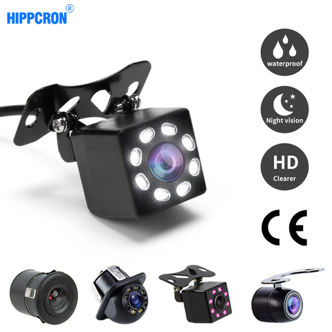 Hippcron Car Rear View Camera Multi-species Car Camera parking monitor CCD NTSC Waterproof  Night Vision HD Video ► Photo 1/6