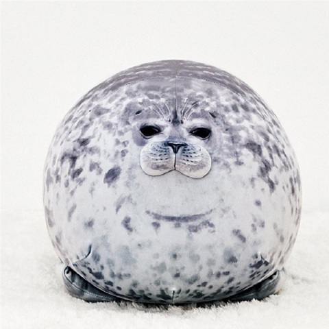 JOYLIVE 20/30/40/60cm Super Soft Doll Seal Pillow High Quality Plush Toy Aquarium Sea Animal Pillow Seal Pillow ► Photo 1/6