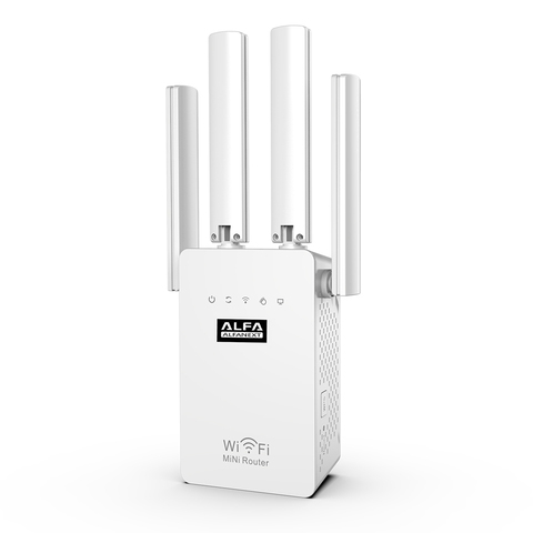 ALFA ALFANEXT 300Mbps WiFi Adapter Amplifier Network Expander Power Extender Roteador 2 Antenna for Window ► Photo 1/3