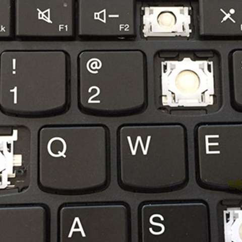Replacement Keycap Key cap &Scissor Clip&Hinge For Thinkpad Lenovo X1 yoga X1 Carbon 4th 2013 2014 2015 2016 2017 2022 Keyboard ► Photo 1/3