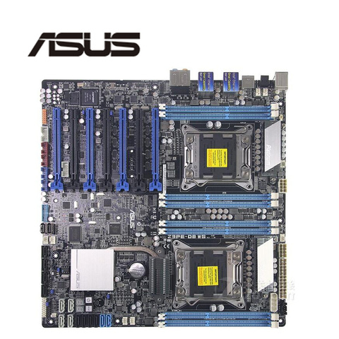 For ASUS Z9PE-D8 WS Used original For Intel C602 Server motherboard Socket LGA 2011 DDR3 X79 X79M Motherboard ► Photo 1/1