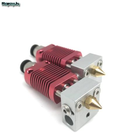 MK8 Assembled Extruder Hot End kit for Ender 3 CR10 printer 1.75mm 0.4mm Nozzle aluminum heating block 3d printer accessories ► Photo 1/6