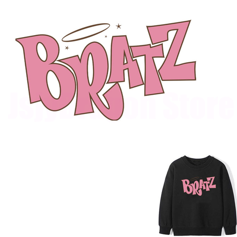 bratz iron on logo