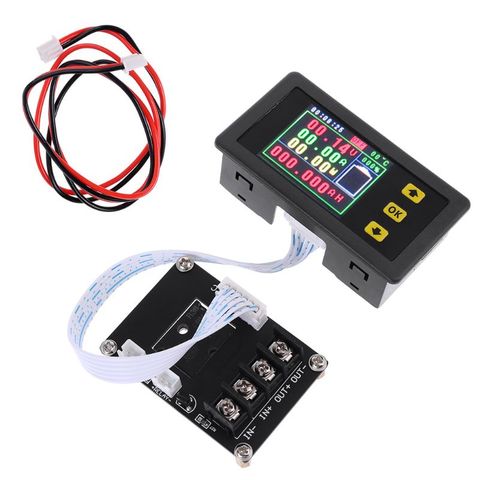 VA75010S Voltmeter Ammeter Coulomb Power Capacity Meter Battery Tester Monitor ► Photo 1/6
