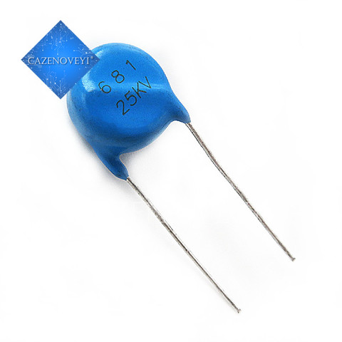 1pcs/lot High voltage ceramic chip capacitor 25KV 681 680PF 25000V In Stock ► Photo 1/1