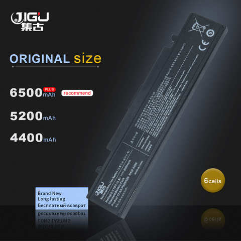 JIGU 6Cells Black Laptop Battery AA-PB9NS6B AA-PB9NC6B For Samsung R418 R420 NP300E NP-Q470 NP300E NP-Q470 300E4A-A02 NP-300V ► Photo 1/6