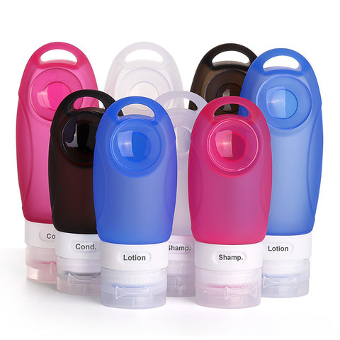 Refillable Empty Bottle Sucker Container Portable Silicone Travel  Accessories