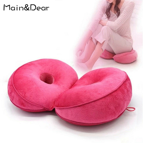 Multifunctional Memory Foam Cushion Comfort Seat Yoga Cushion Beautiful Hip Cushion Folding Cojines Latex Seat Cushion For Home ► Photo 1/6