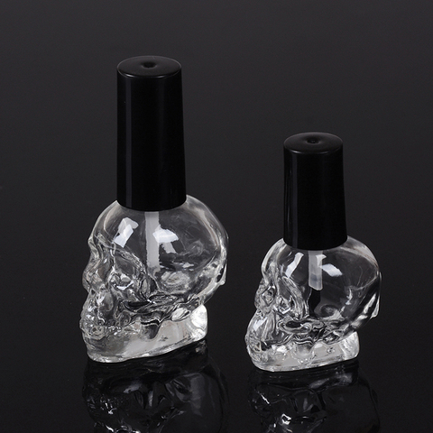 10ML/3ML/2ML Steamed Head Empty Cosmetic Container Glass Bottles Refillable With Brush Nail Polish Bottle Transparent ► Photo 1/6