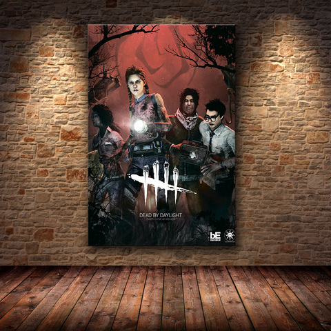 Game Dead by Daylight Poster Modern Living Room Wall Art Home Decorative HD Game poster Canvas Print Painting ► Photo 1/6