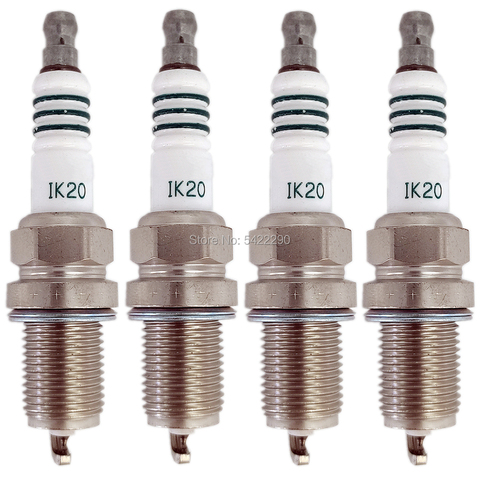 4pcs/box IK20 Japan Iridium Spark Plug 5304 fit for VW Toyota Audi Volkswagen Mitsubishi Mazda Honda IK20 5304 Iridium Power ► Photo 1/4