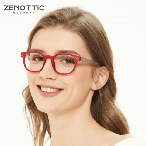 ZENOTTIC Anti Blue Light Reading Glasses Women Men Presbyopic Anti Glare Computer Glasses Hyperopia Eyewear Diopter +1.0 -3.5 ► Photo 1/6