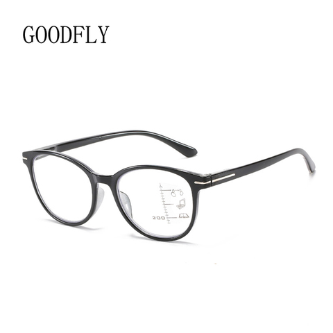 Progressive Multifocal Reading Glasses Men Women Anti Blue Light Glasses Vintage Round Computer Glasses Eyeglassses Eyewear 2022 ► Photo 1/6