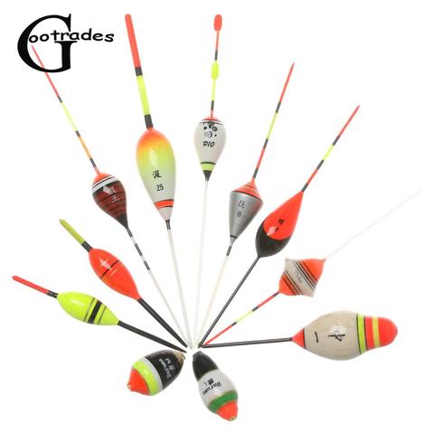 1 PC Fishing Float Light Stick Floats Indicator Ice Fishing Bobbers Freshwater Balsa Light Wood Outdoor Fishing Accessories ► Photo 1/6