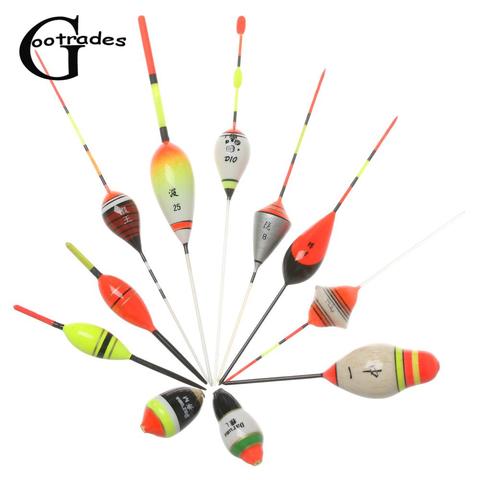 1 PC Fishing Float Light Stick Floats Indicator Ice Fishing Bobbers Freshwater Balsa Light Wood Outdoor Fishing Accessories ► Photo 1/6