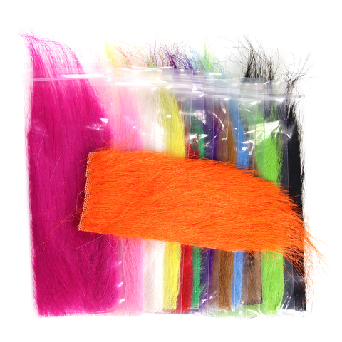 ICERIO 1 Bag Furabou Craft Fur Soft Synthetic Fiber Streamer Tail Wing Fly Fishing Tying Materials ► Photo 1/6