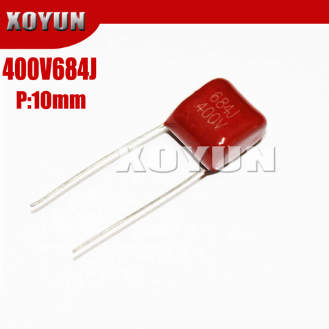 10PCS 400V684J 0.68UF 680nf Pitch 10MM 400V 684J CBB Polypropylene film capacitor ► Photo 1/1