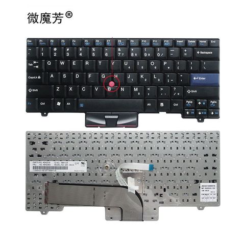 New Keyboard FOR LENOVO FOR Thinkpad SL410 L410 SL510 L420 L410 L510 L412 L512 L520 L421 SL410K SL510K US laptop keyboard ► Photo 1/4