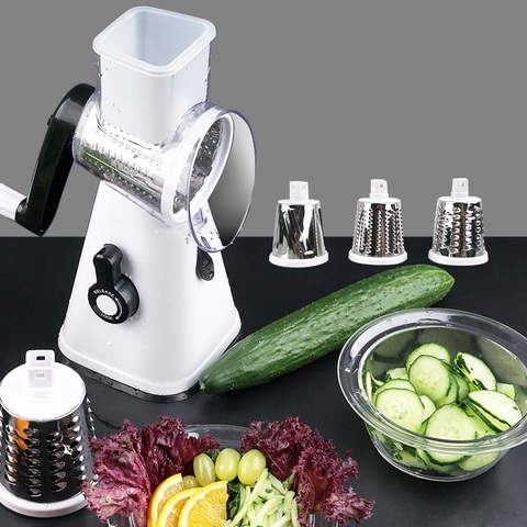 Mandoline Grater Vegetables Cutter Tools 3 Blades Carrot Grater Vegetable Slicer Kitchen Accessory ► Photo 1/4