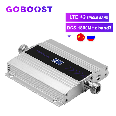 LTE Cellular Signal Booster Mobile Phone 4G Amplifier DCS 1800MHz Band3 Signal 4G Internet Communication Repeater LCD Display > ► Photo 1/6