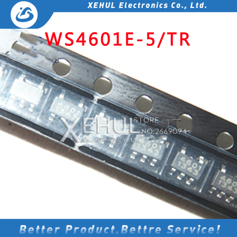 5PCS /20PCS / 100PCS WS4601E-5/TR silk-screen 4601 WS4601E Load switch chip WS4601 in stock 100% New and original ► Photo 1/1