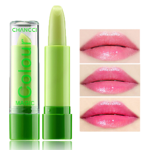 Natural Moisture Lip Balm Magic Makeup Temperature Change Color Pink Lipstick Waterproof  Long Lasting Care Lip Blam Anti Aging ► Photo 1/6