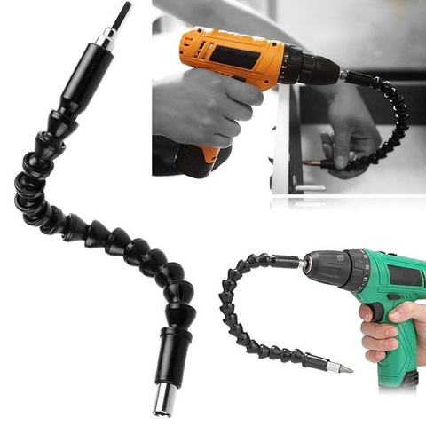 Electric Drill Screwdriver Bit Multifunctional Universal Snake flexible Hose Cardan Shaft Connection Soft Extension Rod Link ► Photo 1/6