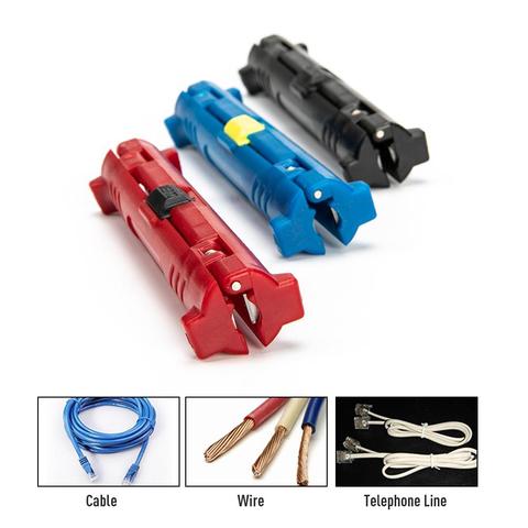 Multi-function Electric Wire Stripper Pen Wire Cable Pen Cutter Rotary Coaxial Cutter Stripping Machine Pliers Tool ► Photo 1/6