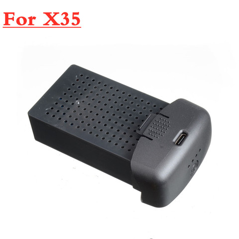 X35 Drone Spare Parts Battery Replaceable Lithium Battery 7.6V 3150mAh 7.4v 2200mAh LIPO Battery for X35 RC Drone Accessories ► Photo 1/2