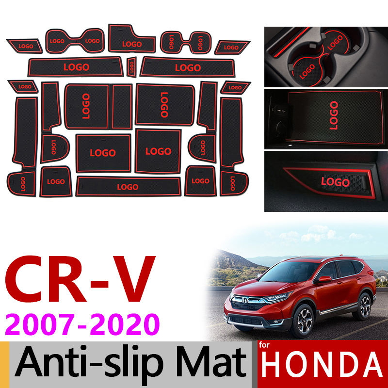 Smabee Gate Slot Pad For HONDA Japan In Southeast Asi SHUTTLE GK8/9 GP7/8 Non-slip Mats Interior Door Pad/Cup - 34