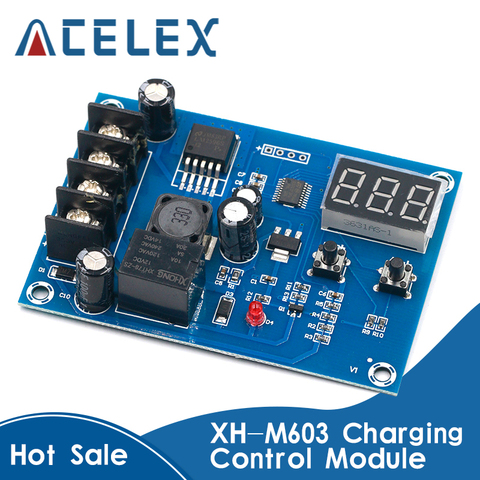 XH-M603 Charging Control Module 12-24V Storage Lithium Battery Charger Control Switch Protection Board With LED Display NEW ► Photo 1/6