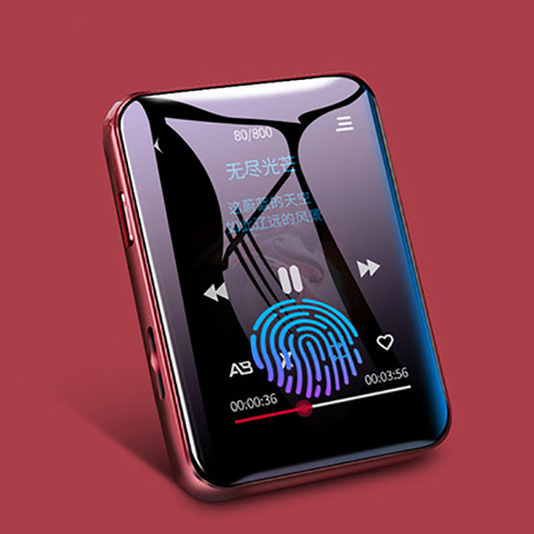Buy Online Original Benjie X1 Mp4 Player Bluetooth 5 0 Built In Speaker Full Screen Touch Radio Recording E Book Picture Video Playback Alitools