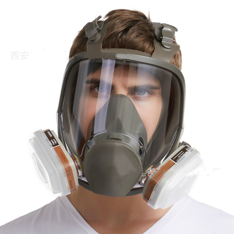Anti-Fog Dustproof 6800 Full Face Gas Mask Industrial Painting Spraying Respirator Filter Safety Work Formaldehyde Protection ► Photo 1/6