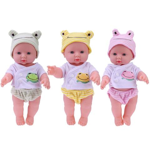 30cm Newborn Baby Doll Toys for Girls Soft Simulation Lifelike Babies Doll Toys Educational Dolls for Children Birthday Gift Toy ► Photo 1/6