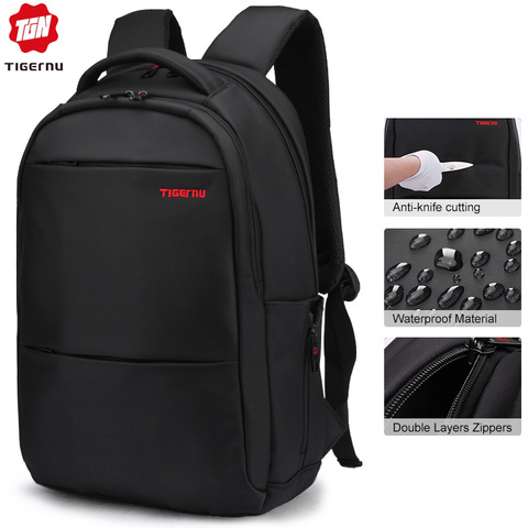 High Quality Men Brand Backpack 15.6inch Laptop Backpack For Women Backpack Splashproof  Nylon Light Bag Schoolbag For Girls&Boy ► Photo 1/6