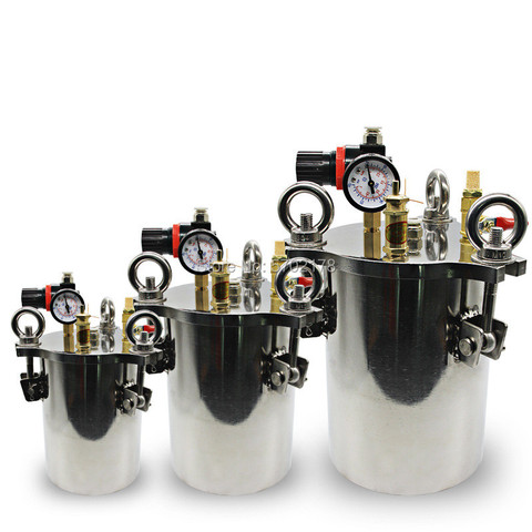 high quality 304 dispensing bucket 1L-100L supports custom glue Dispenser  stainless steel pressure tank ► Photo 1/6