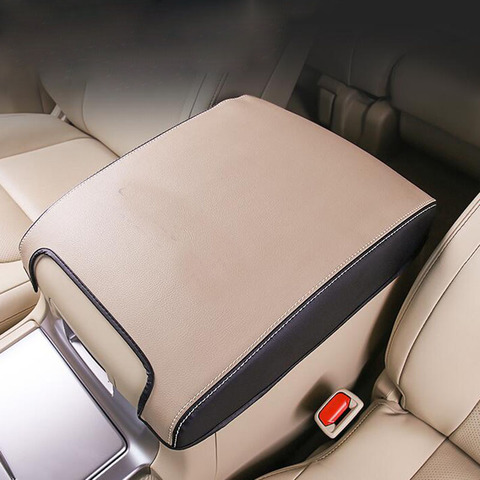 for Toyota Land Cruiser 200 LC200 2008 2009 2010 2011 2012 2013 2014 2015 2016 2017 2022 Leather Car Armrest Case Cover ► Photo 1/6