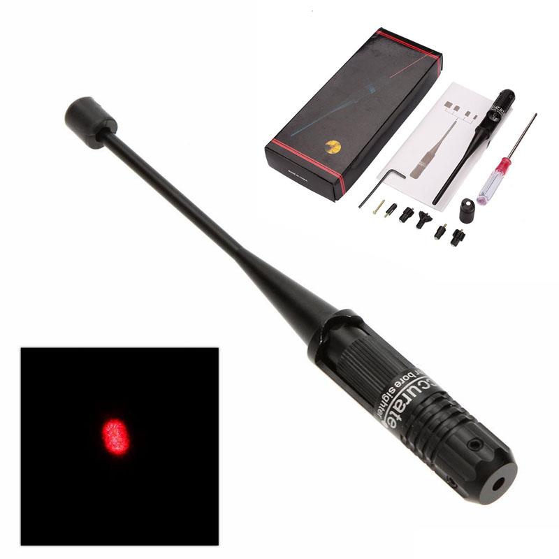 Red Laser Boresighter Bore Sighter Kit for .22 to .50 Caliber Hunting Rifle 