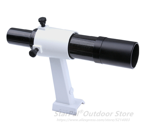 skywatcher Finder Scope 6x30 astronomical Telescope Finderscope Star Pointer Finder scope Riflescopes with Bracket Cross Reticle ► Photo 1/4