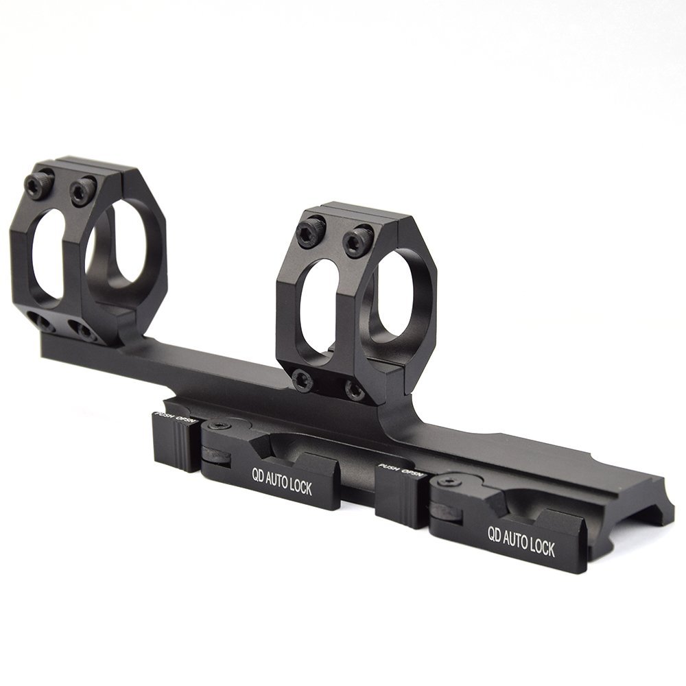 Tactical Scope 25.4mm 30mm Rings Extended Cantilever QD Mounts With Auto Lock 