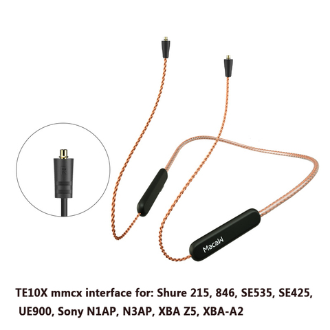 Bluetooth 5.0 Aptx ll Upgrade Cable Mmcx 0.78mm 2pin A2dc Ie80 IM40 Connector Waterproof Oxygen-free Copper Upgrade Cable ► Photo 1/6