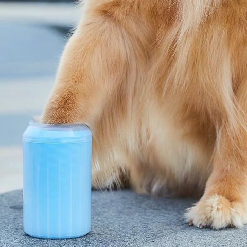 Dog Cat Paw Cleaner Cup Pet Foot Washer Cup Soft Silicone Combs Portable  Paw Clean Brush Quickly Wash Dirty Cat Foot Cleaning Bucket Portable Pet  Foot