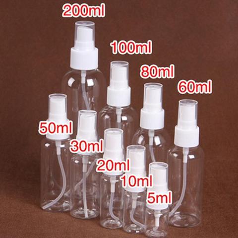 Portable Travel 5 /10 /20 /30 /60 /80 /100/ 120 ml transparent spray bottle small watering can cosmetic fragrance spray bottle ► Photo 1/6