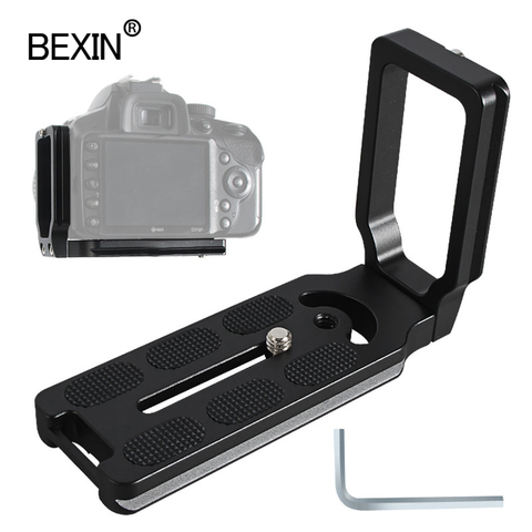 MPU100 vertical plate tripod area stand quick release L plate universal camera plate for the camera dslr tripod ball head ► Photo 1/6