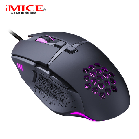 Wired LED Gaming Mouse 7200 DPI Computer Mouse Gamer USB Ergonomic Mause  With Cable For PC Laptop RGB optical Mice With Backlit ► Photo 1/6