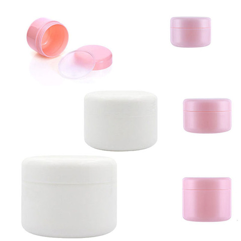 30/60 Refillable Empty Plastic Makeup Jar 10/20/30/50/100g Sample bottles Pot Travel Face Cream Lotion Cosmetic Container ► Photo 1/6