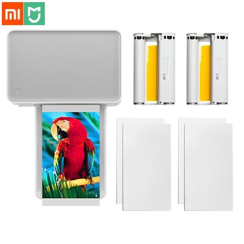 Xiaomi Mijia Mi Photo Printer 6-inch Heat Sublimation Finely Restore True Color Auto Multiple Wireless Remote Portable printer ► Photo 1/6