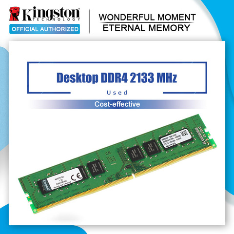 Kingston PC Memory RAM Memoria Module Computer Desktop PC24 DDR4 4GB 8GB 2133MHZ 8GB 2133 CL15 288pin 1.2V Desktop Memory ram ► Photo 1/1